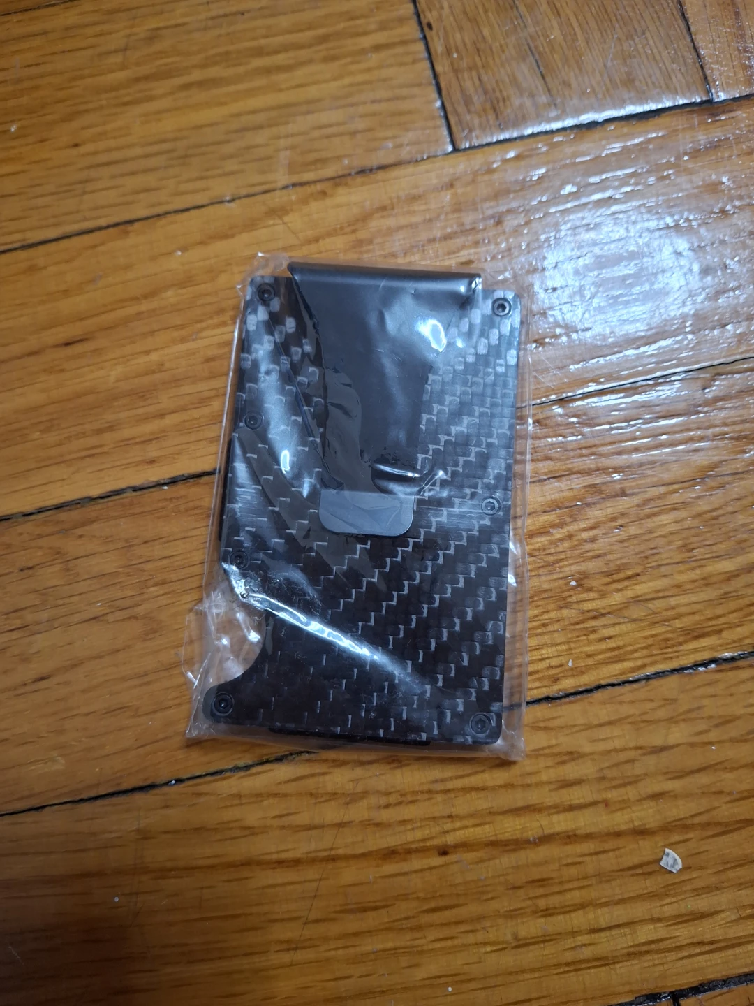 Carbon Fiber Minimalist Wallet Card Holder