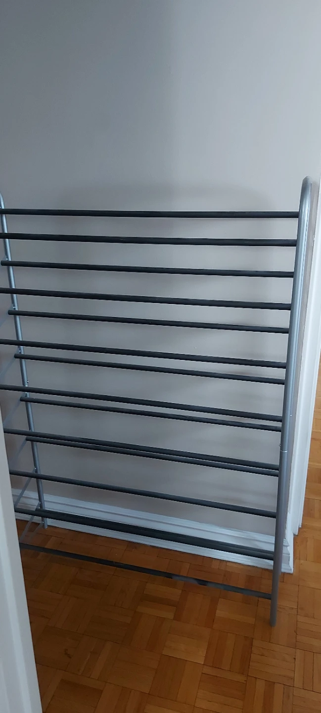 Silver Shoe Rack. - photo 2