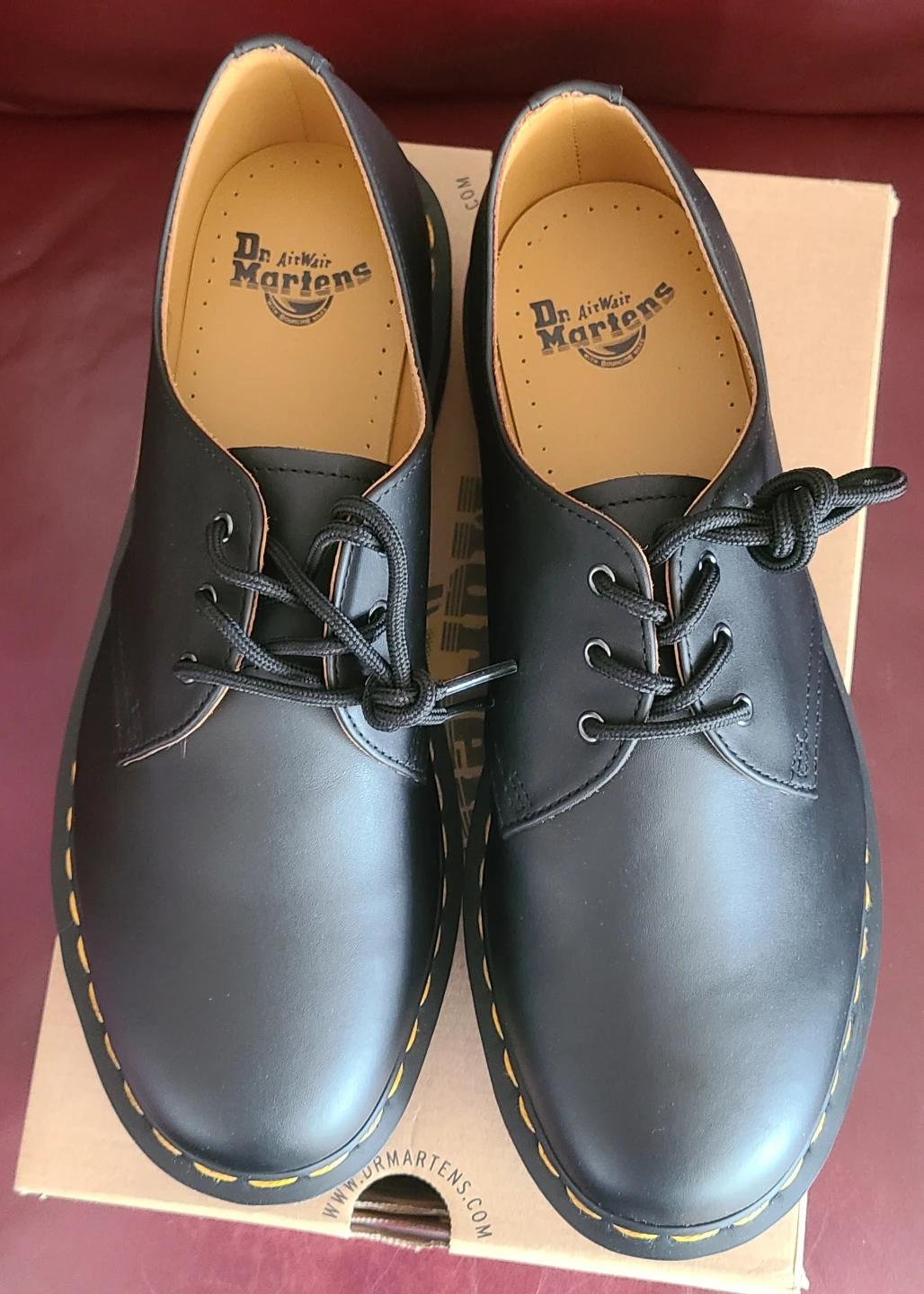 Dr. Martens 1461 Oxford Black Leather Shoes - US 11 (Men's) - photo 3