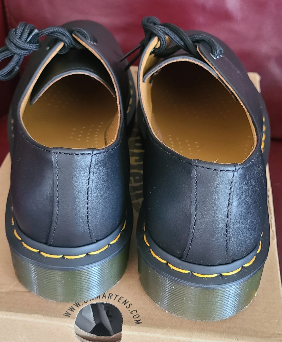 Dr. Martens 1461 Oxford Black Leather Shoes - US 11 (Men's) - photo 4