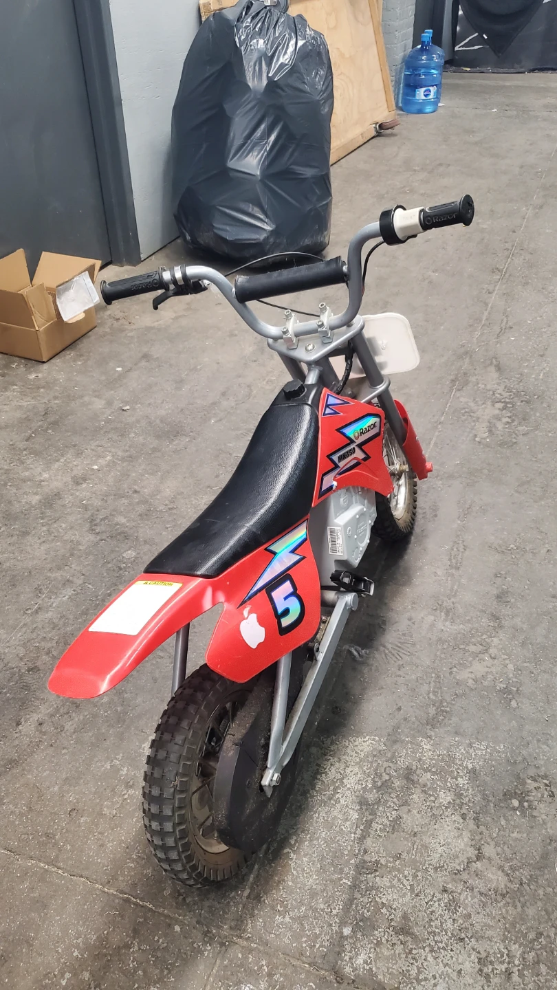 Razor Red Electric Dirt Bike