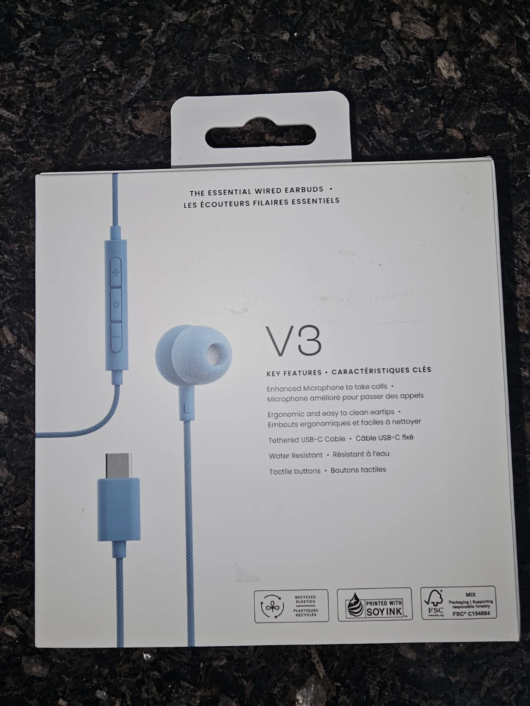 Sudio V3 Essential Wired Earbuds - Blue - photo 2