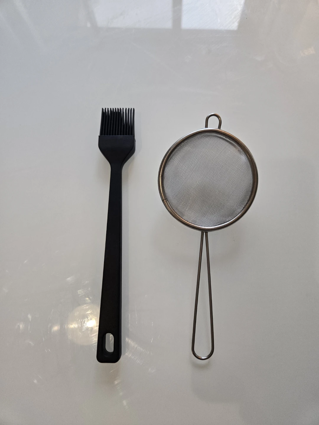 Silicon Brush and Strainer