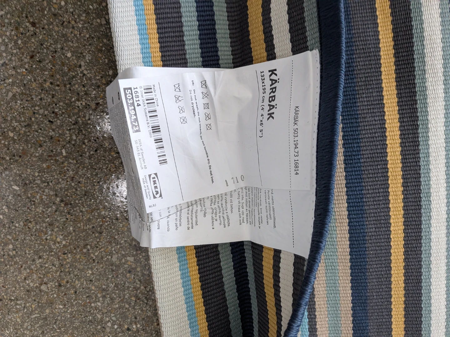 IKEA KÄRBÄK Rugs 6'7"x9'10" - 4x6 - photo 2