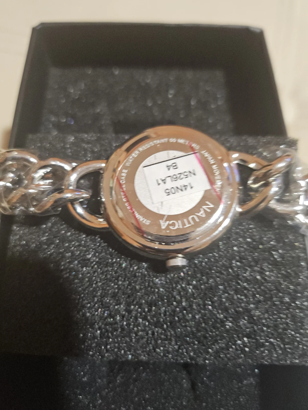 Nautica Women's Silver-Tone Chain Bracelet Watch NEW - photo 3