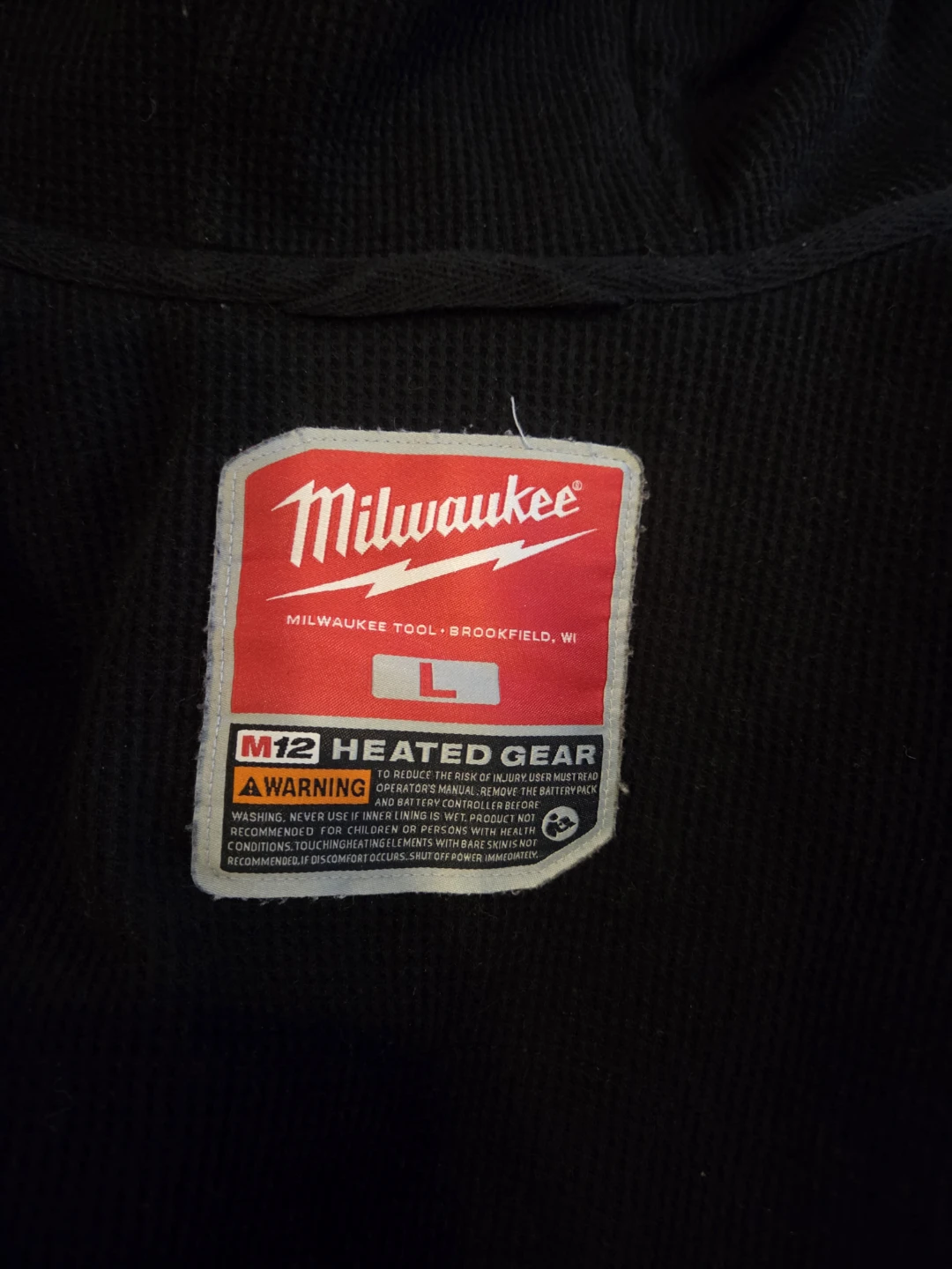 Milwaukee M12 Heated Gear Hoodie - Size L - photo 3