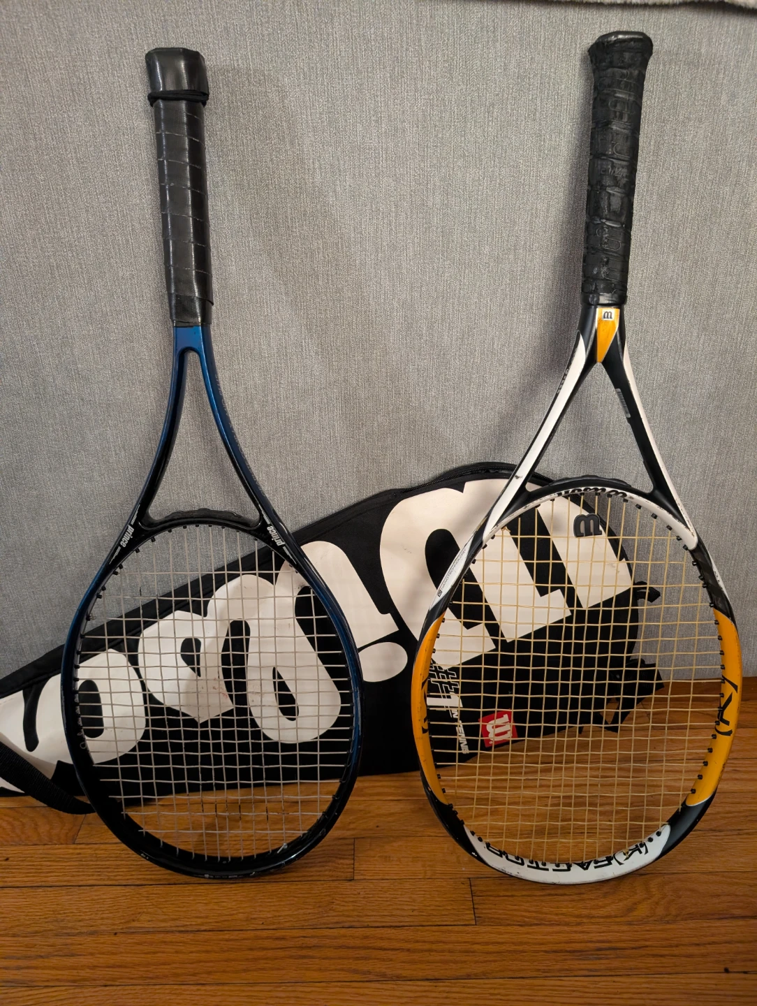 Wilson & Prince Tennis Rackets with Case - photo 3