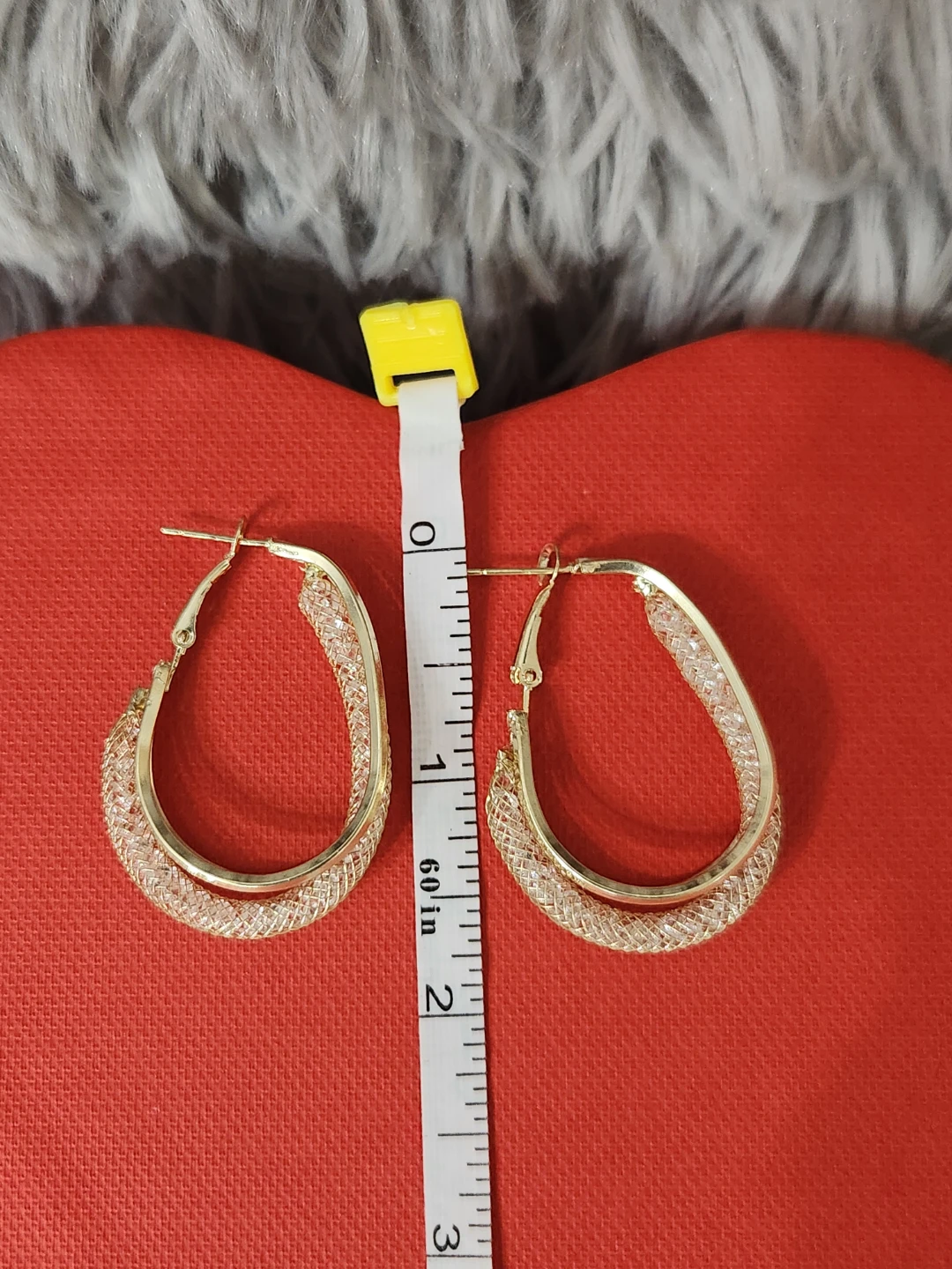 Gold Tone Hoop Earrings - photo 3