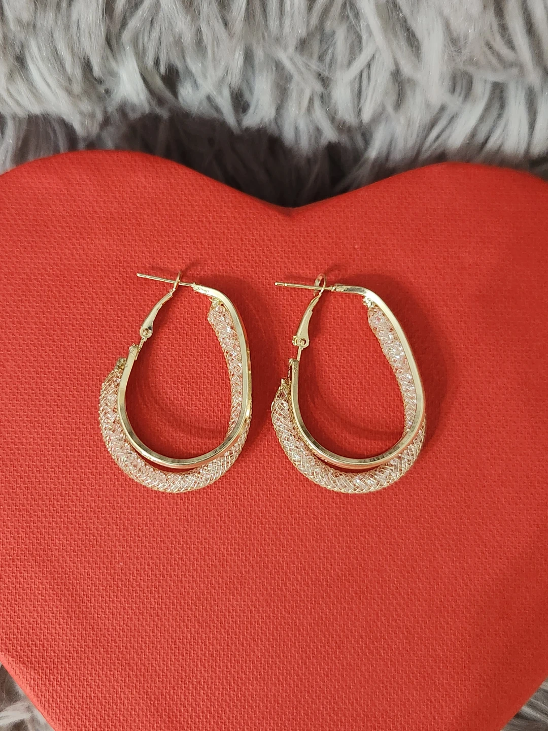 Gold Tone Hoop Earrings - photo 4