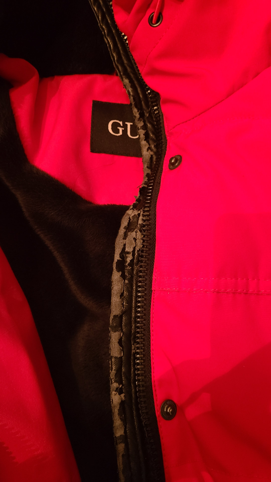 🧡 Guess Pink Winter Coat Size S - photo 3