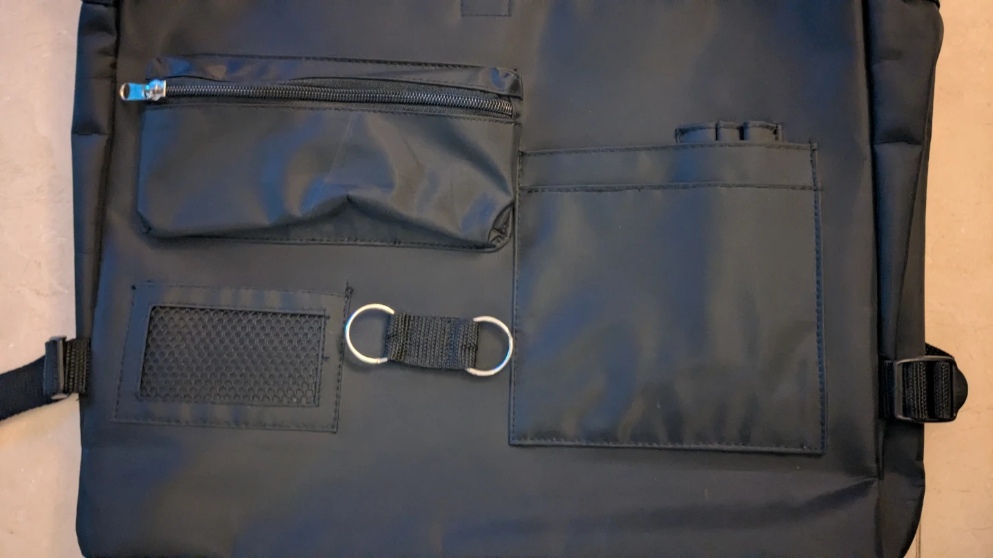 New 'Off the Wall' Black Messenger Bag - photo 3