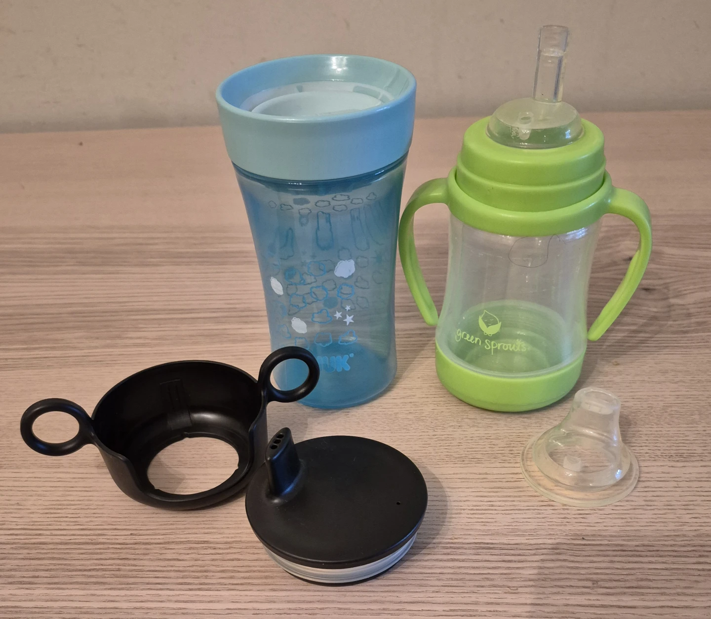 NUK & Green Sprouts Sippy Cups