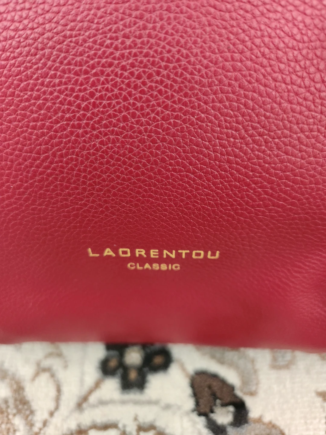 LAURENTOU CLASSIC Red Handbag - photo 3