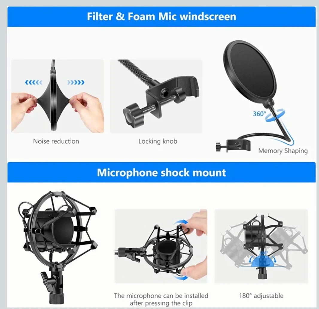 NEEWER NW-700 Condenser Microphone Kit - photo 2