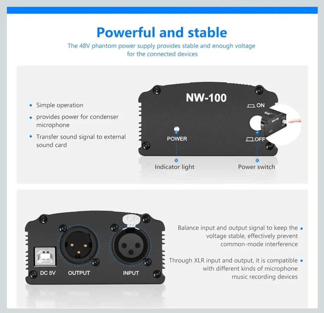 NEEWER NW-700 Condenser Microphone Kit - photo 3