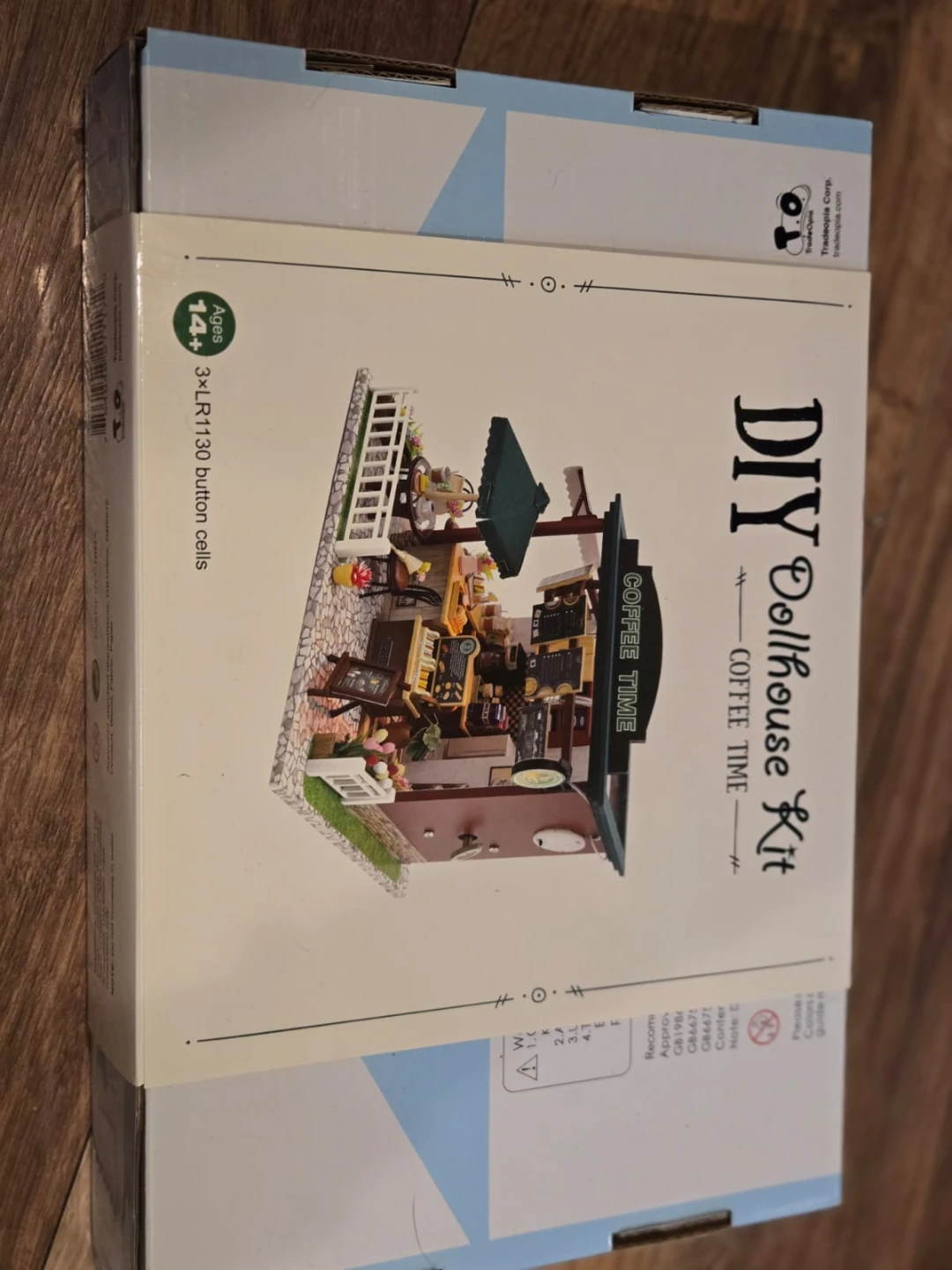 DIY Dollhouse Kit - Coffee Time