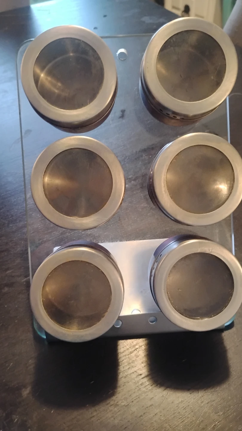Magnetic Spice Tins with Rack - photo 2