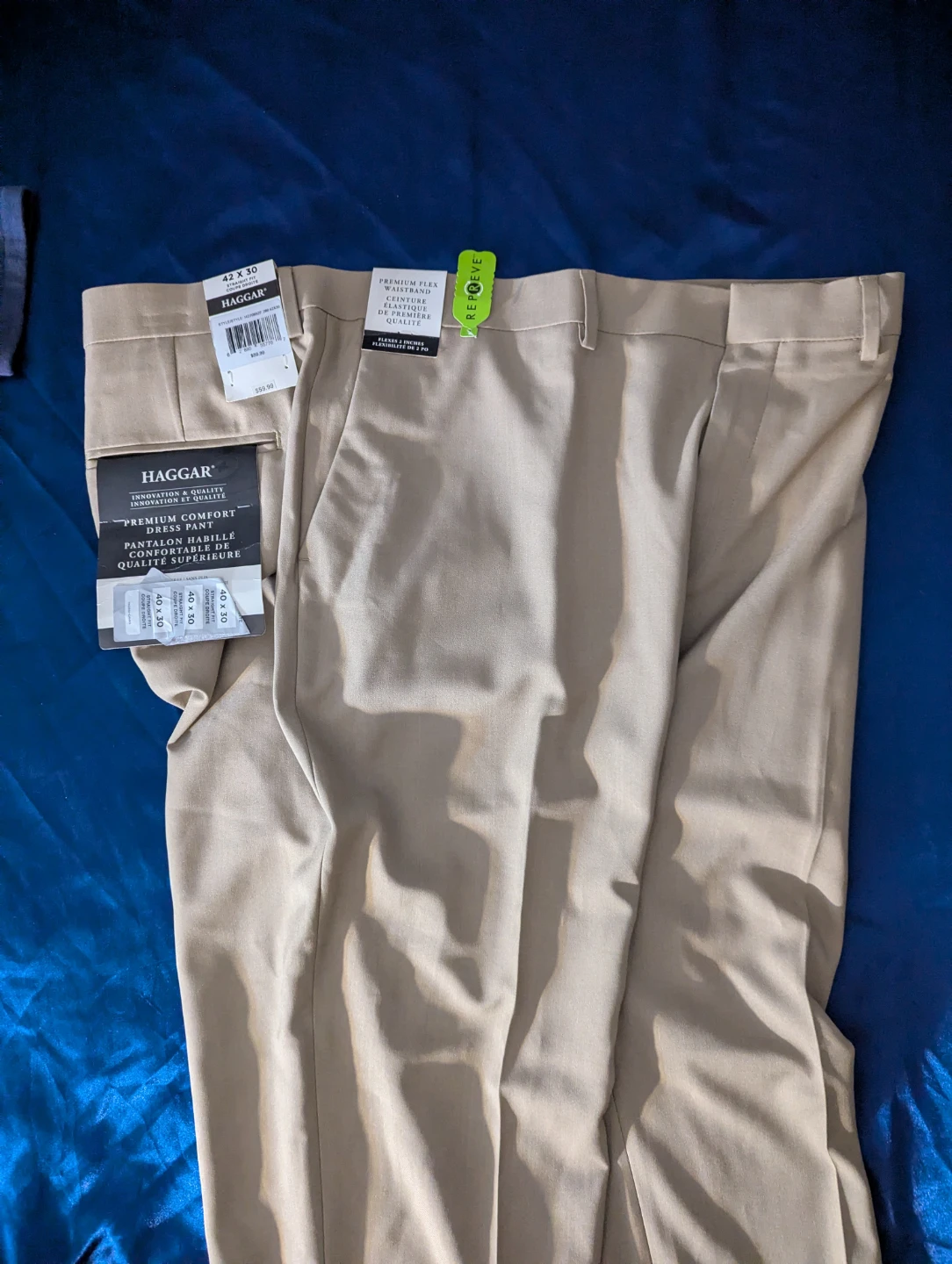 Haggar Premium Comfort Dress Pants - 42 x 30