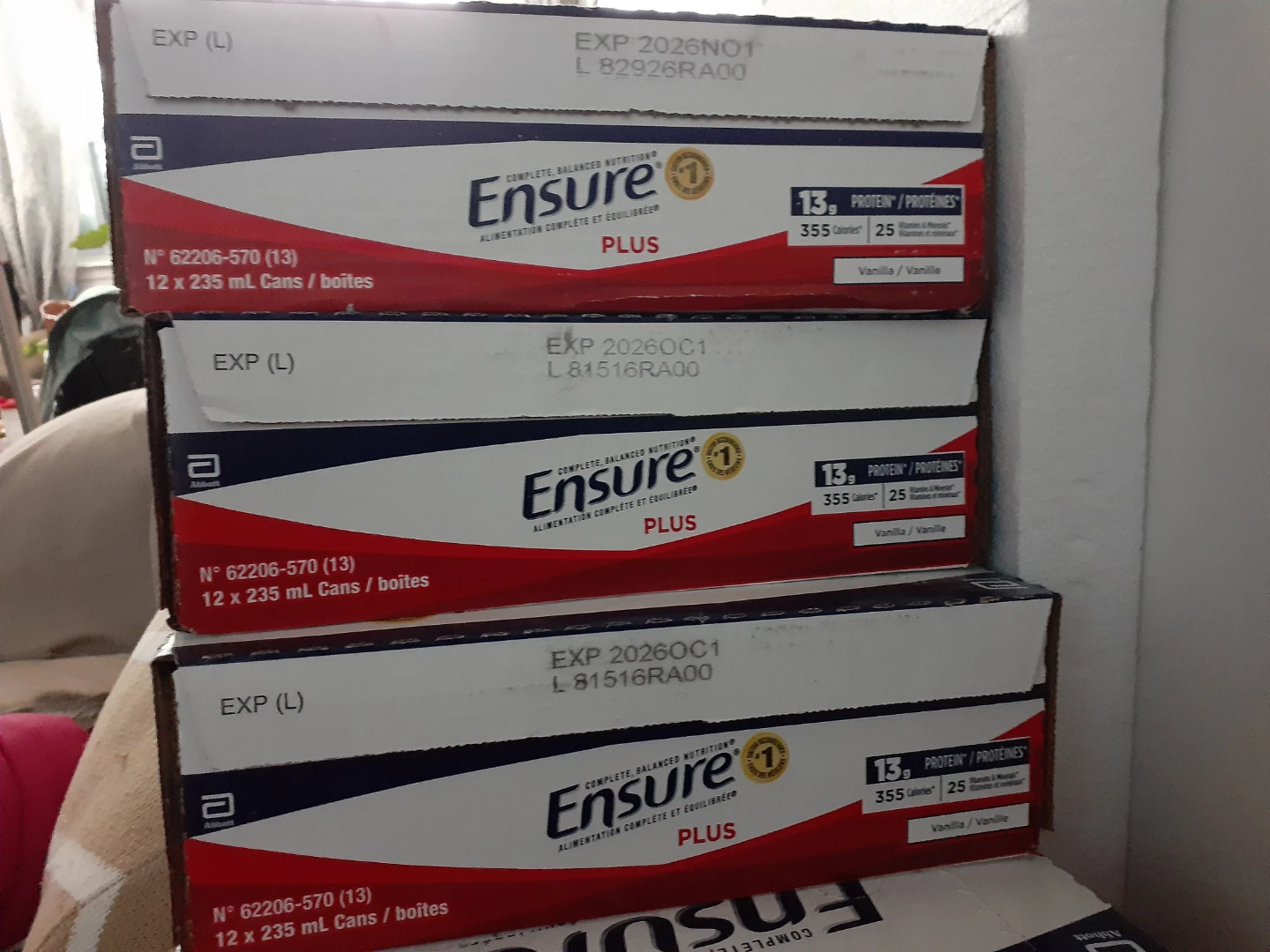 Ensure Plus Vanilla 12 x 235 mL