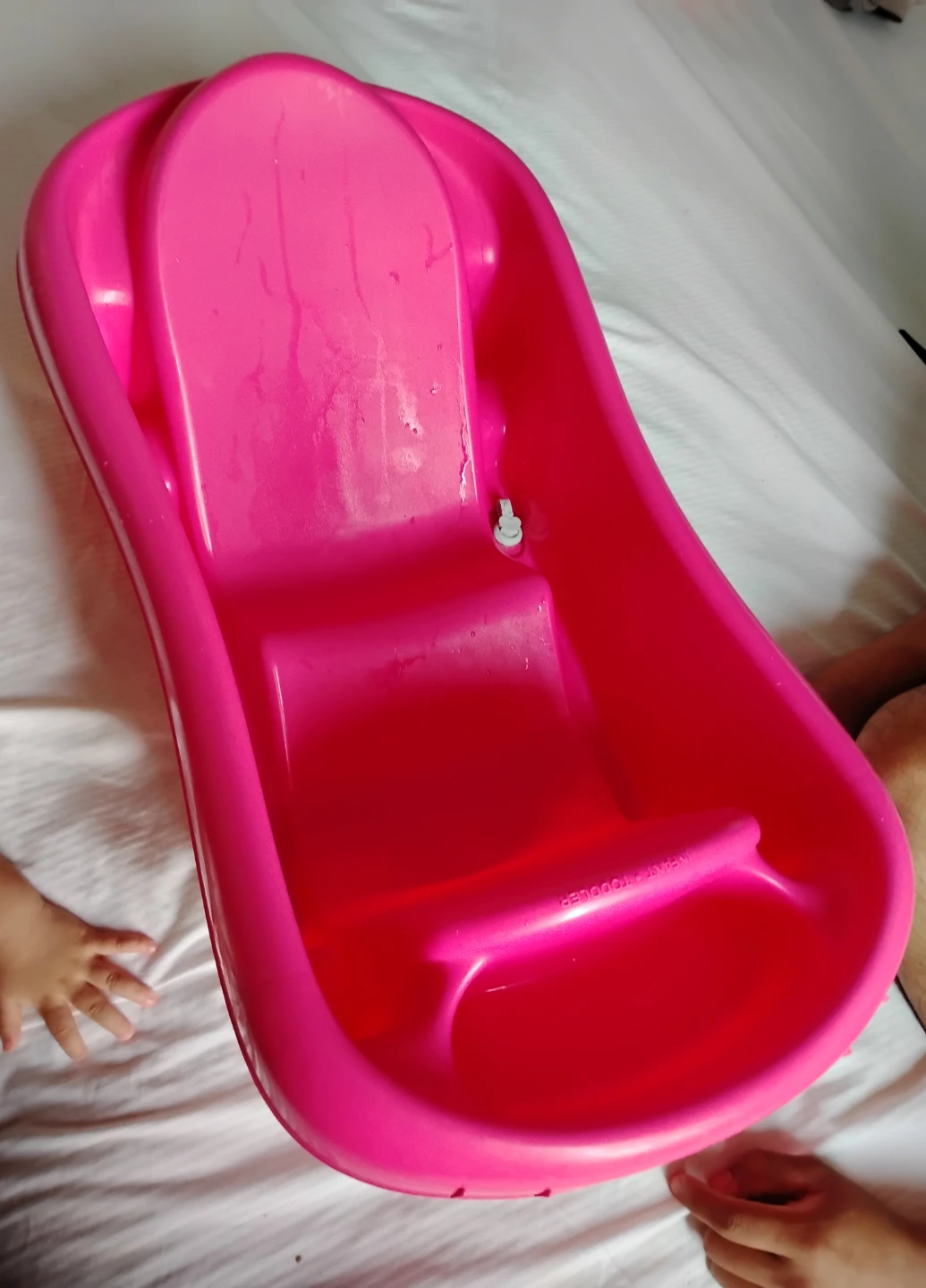 Fisher-Price Infant-Toddler Pink Baby Bathtub