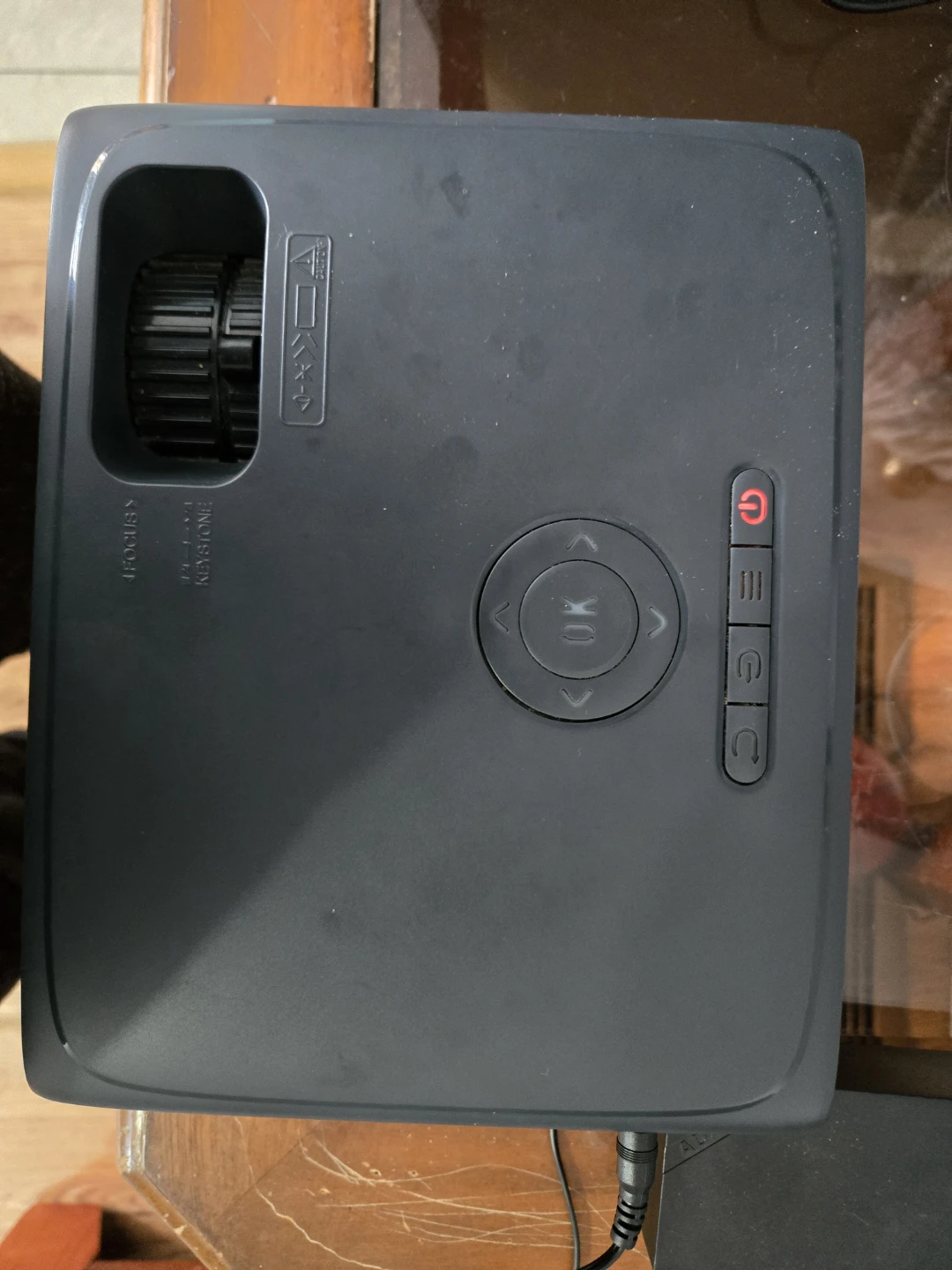 onn. Projector with Remote and screen - photo 2
