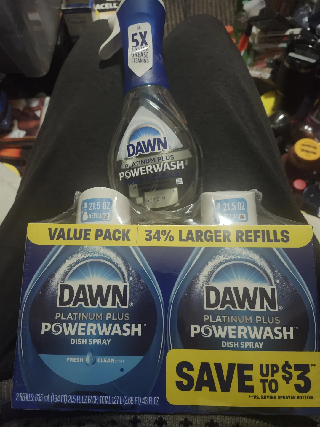 Dawn Platinum Plus Powerwash Dish Spray Value Pack
