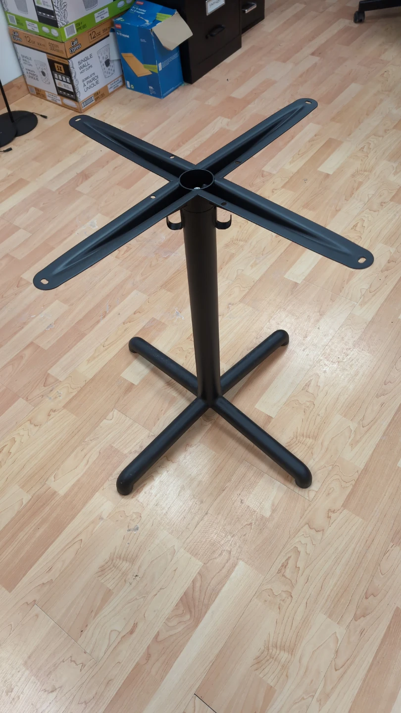 Black Table Base