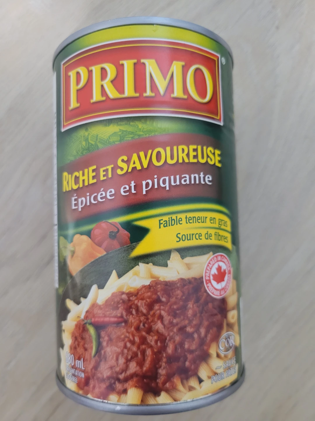 Primo Riche et Savoureuse Pasta Sauce