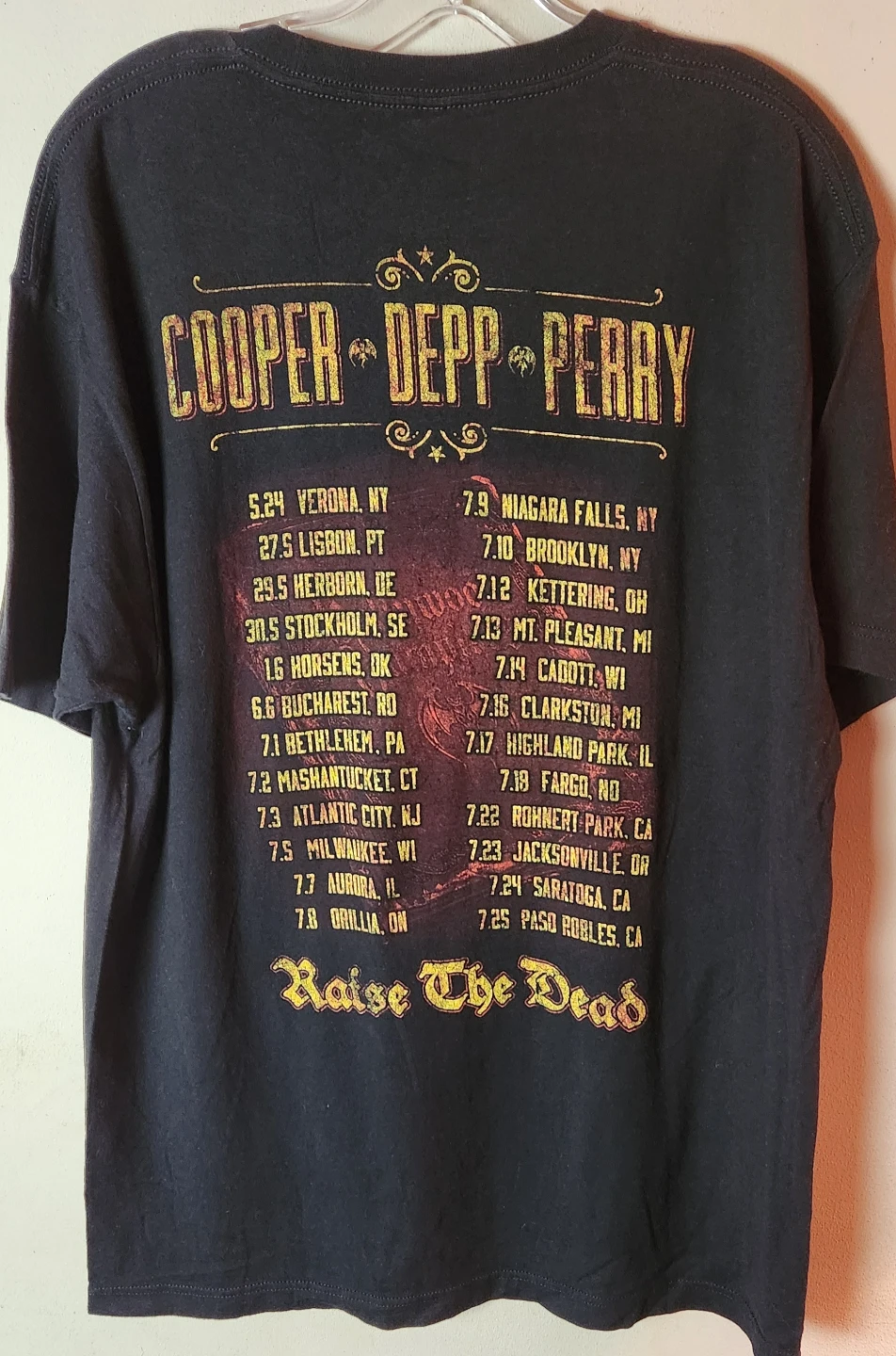 Hollywood Vampires Tour T - Shirt - photo 4