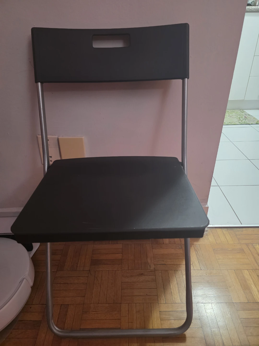 Black Folding Chair