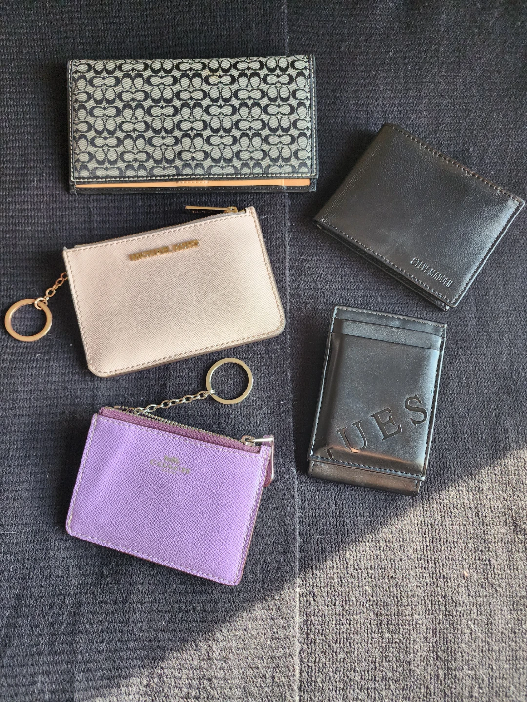 Authentic Wallets - Coach, MK, Madden, Guess