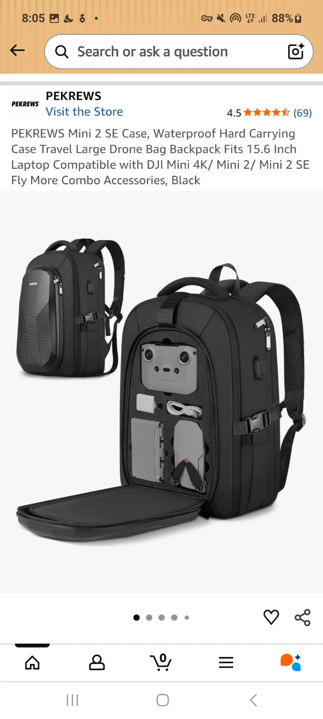 DJI Mini 4K Fly More Combo, PEKREWS Backpack, 32 propelers - photo 5