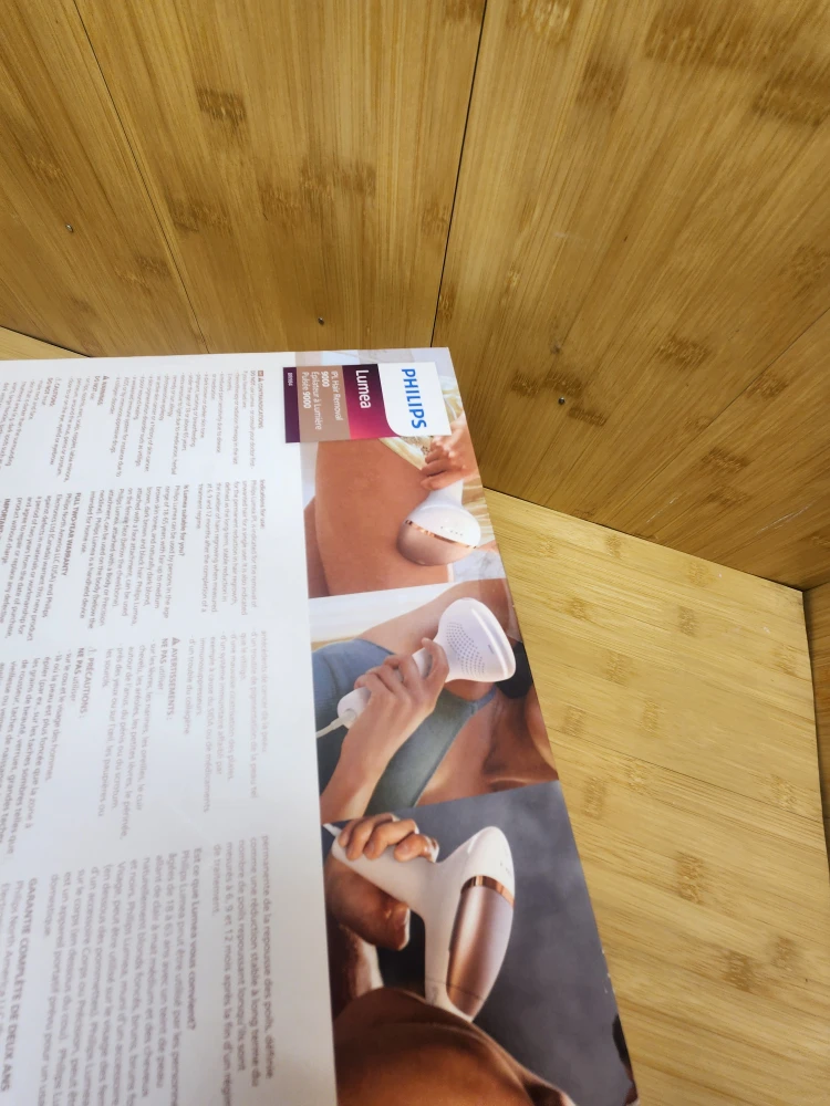 Philips Lumea IPL Hair Removal Device Open Box ( New) MSRP $579 - photo 4