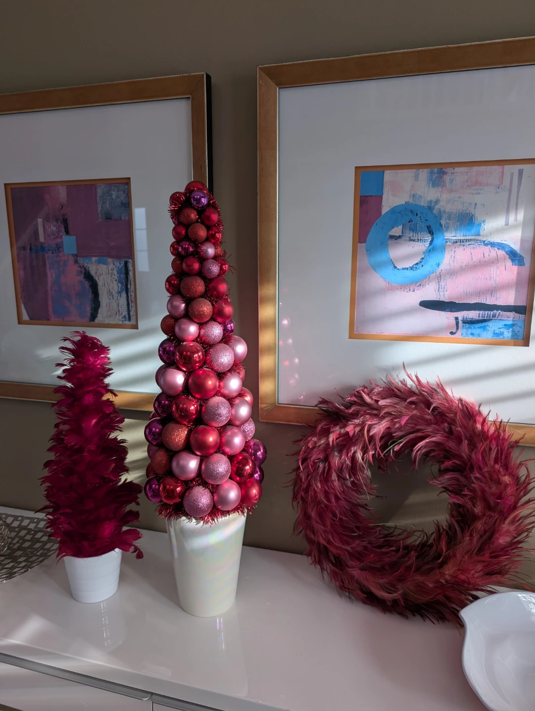 Beautiful Soft Feather Wreath 🧡 - photo 2