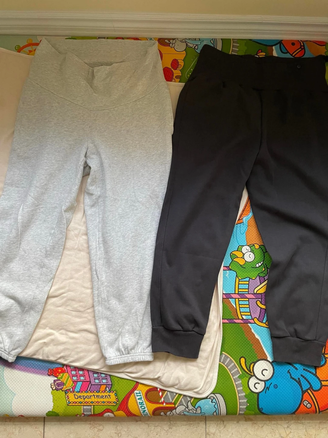 Grey and Black maternity Sweatpants Bundle
