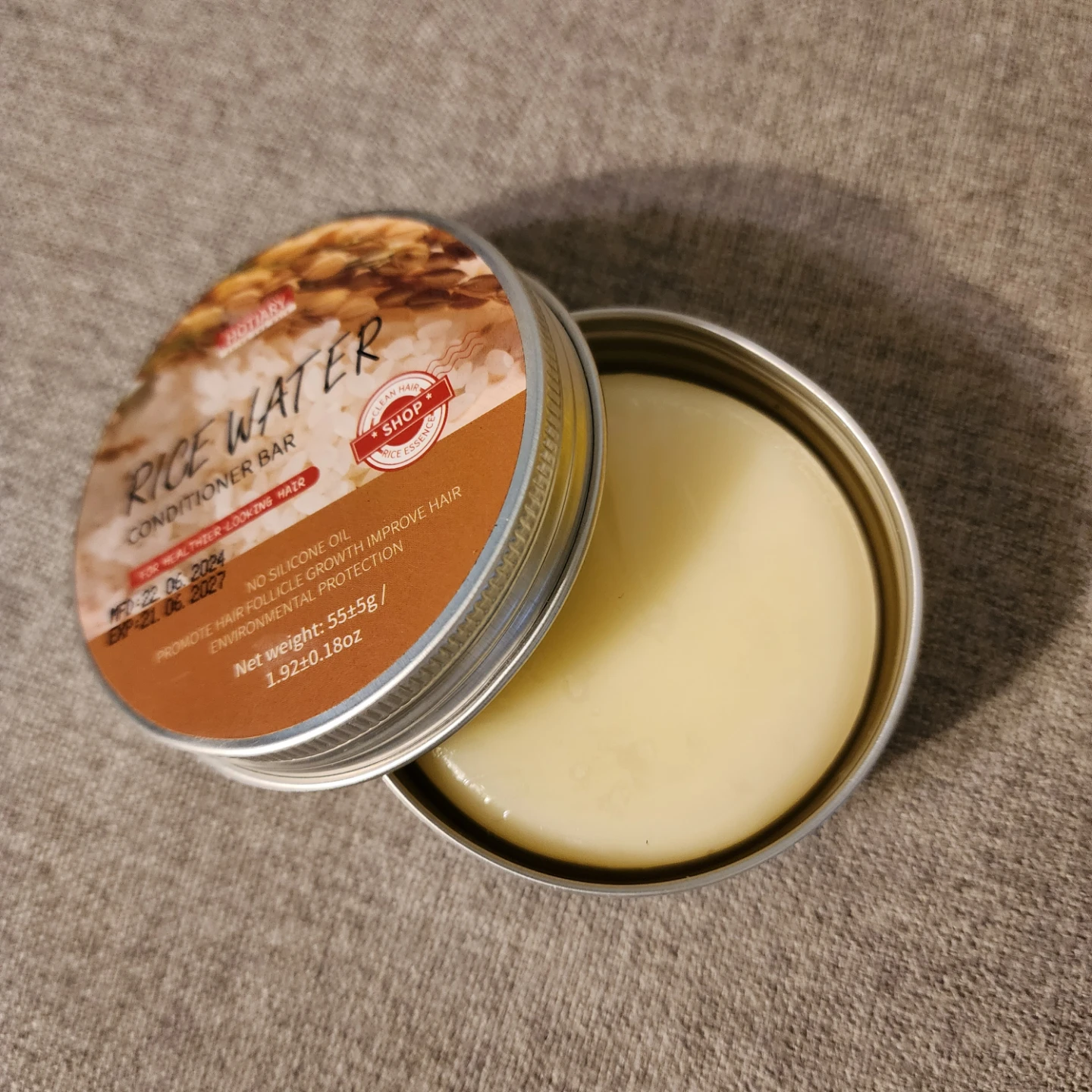 Hotiary Rice Water Hair Conditioner Bar