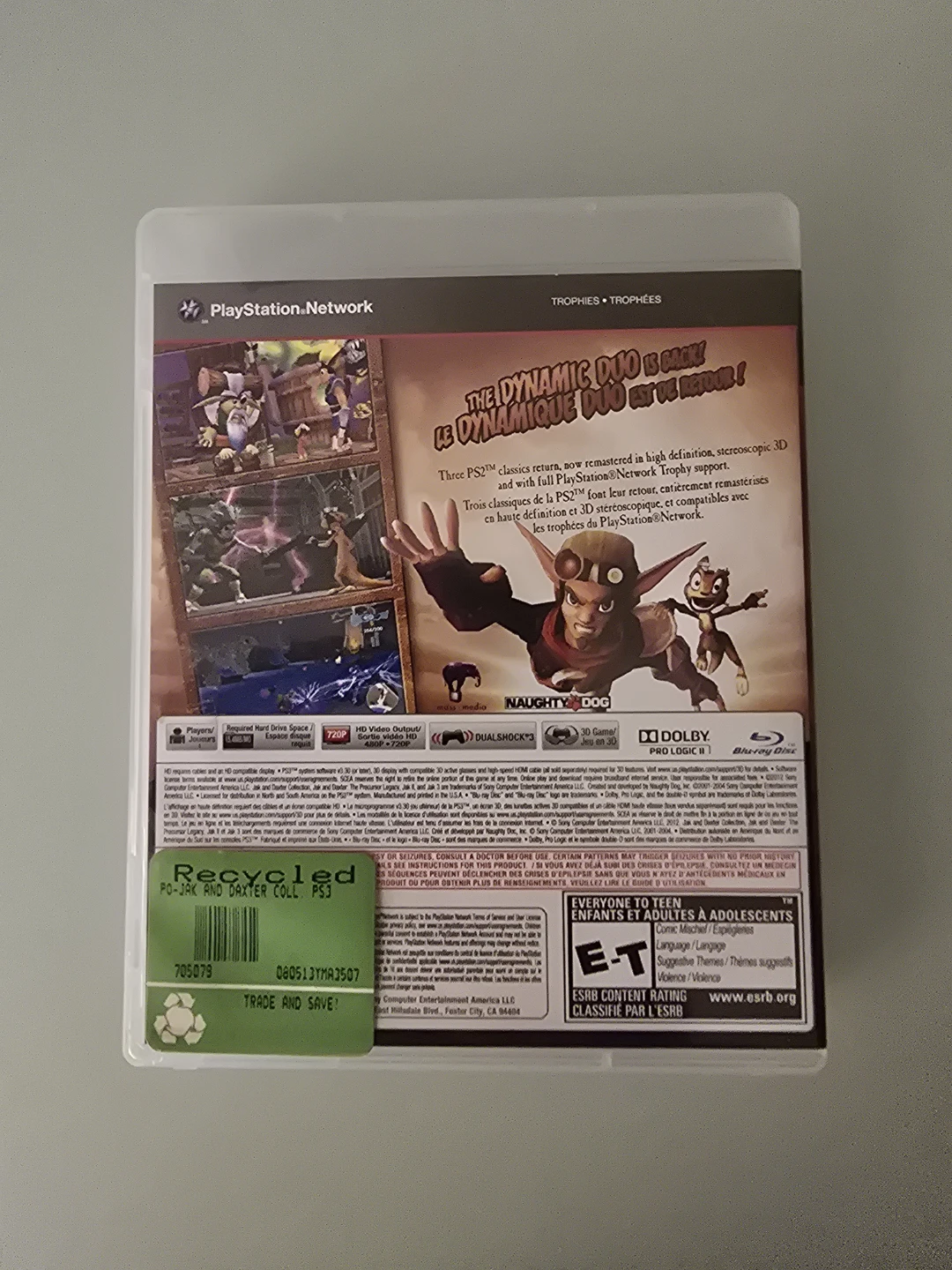 Jak and Daxter Collection PS3 Game - photo 2