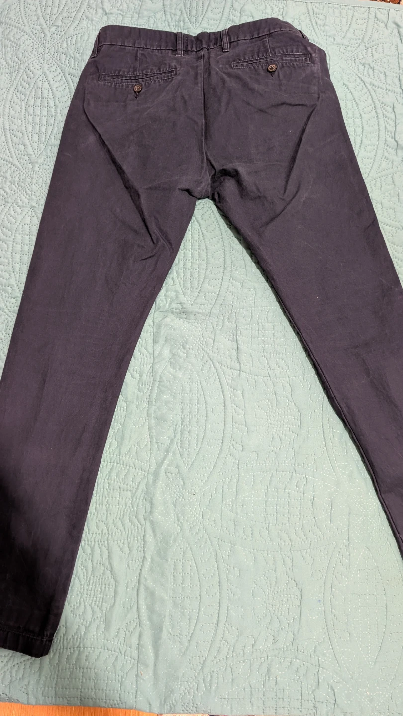 Cougar Slim Fit Navy Chinos - Size 32 - photo 3