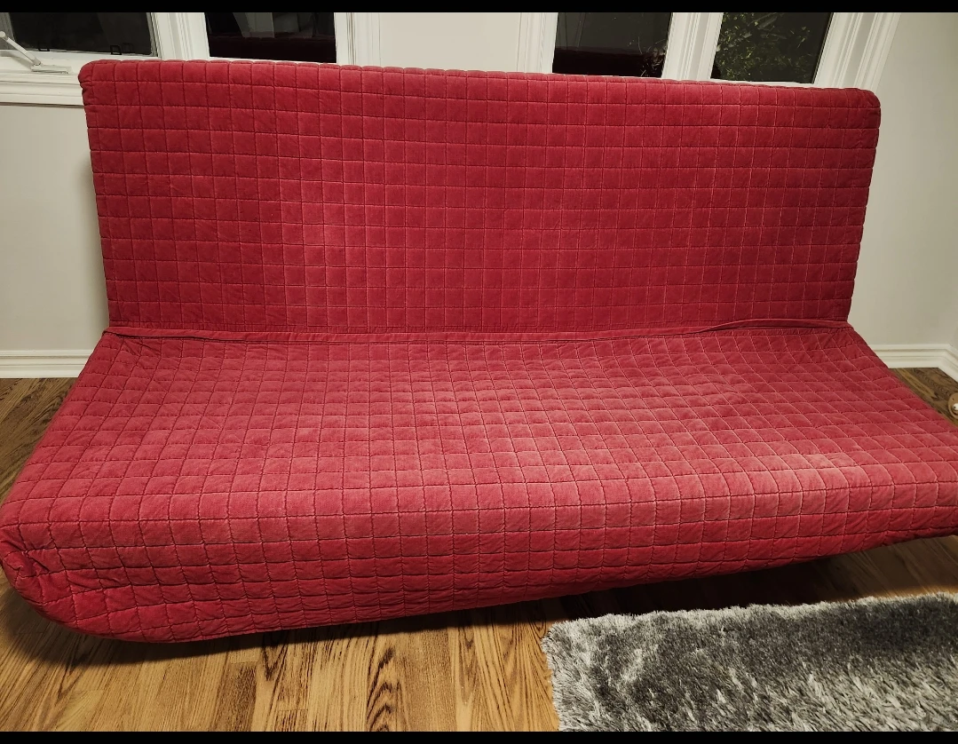 Ikea sofa bed (frame, mattress & cover) in good conditions - photo 3