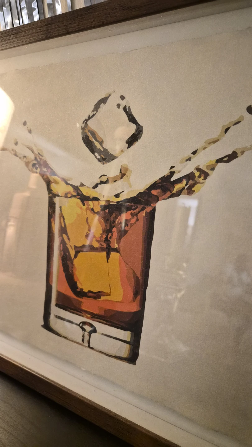 Framed Whiskey Art Print, 19x13 inches - photo 3