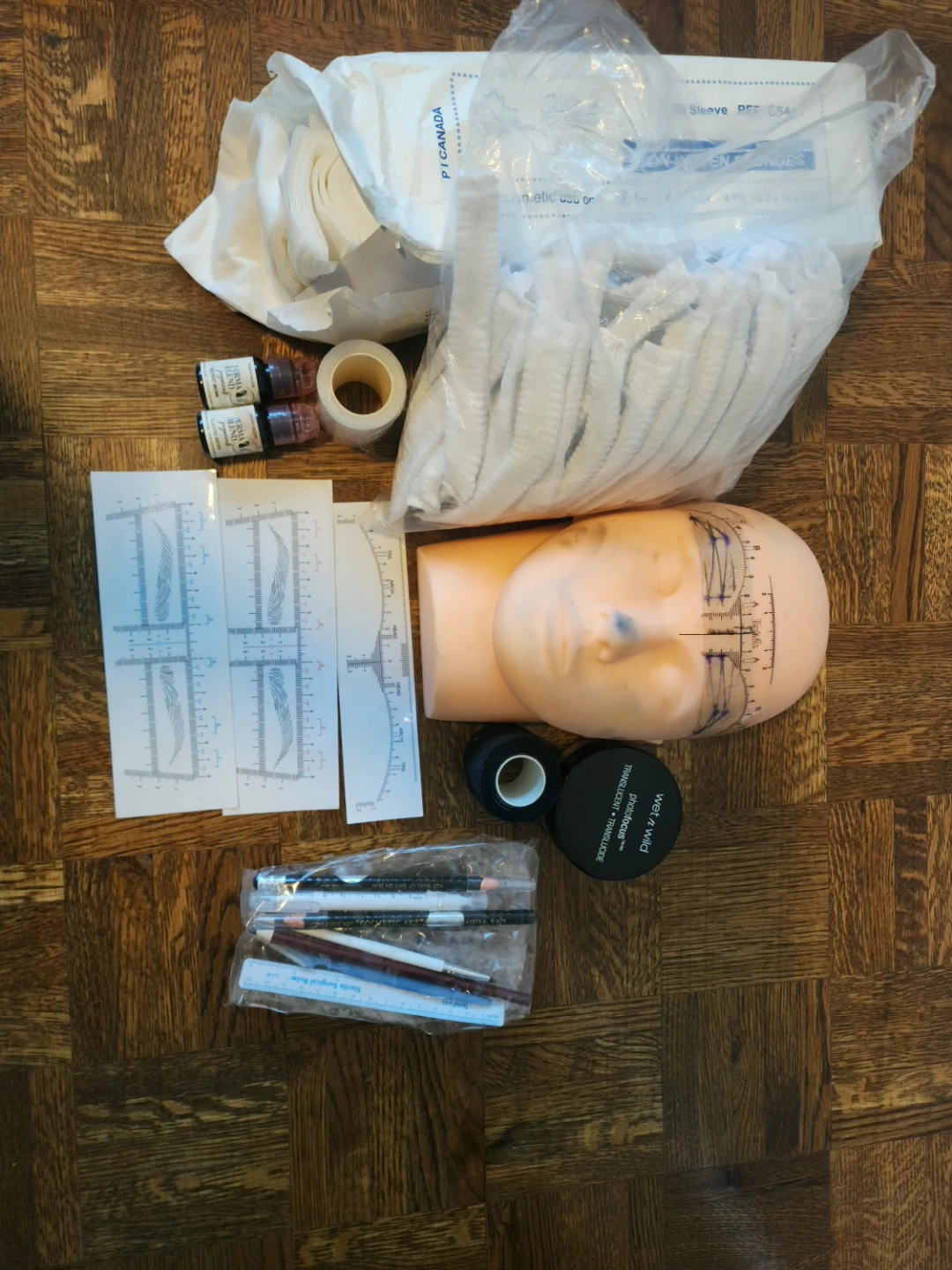 Microshading supplies
