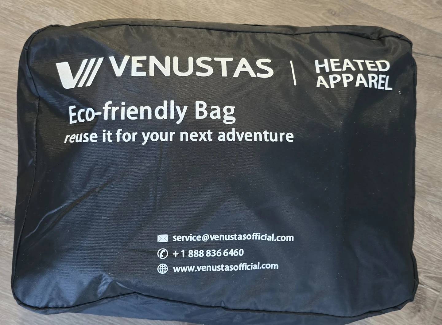 VENUSTAS Heated Hoodie - Black - Size M - photo 5