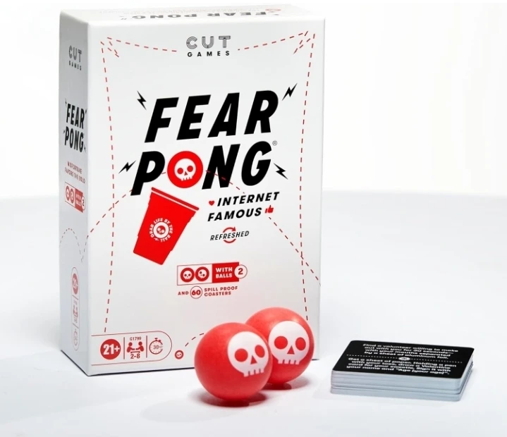 Fear Pong Adult Party Game by Cut - photo 5