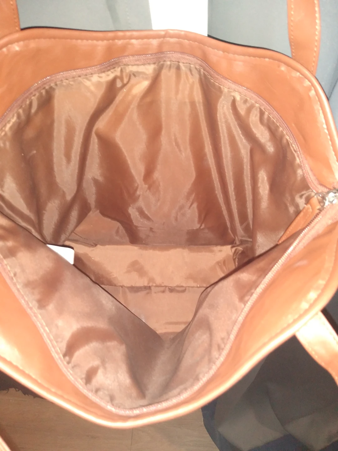 Brown leather purse brand new - photo 3