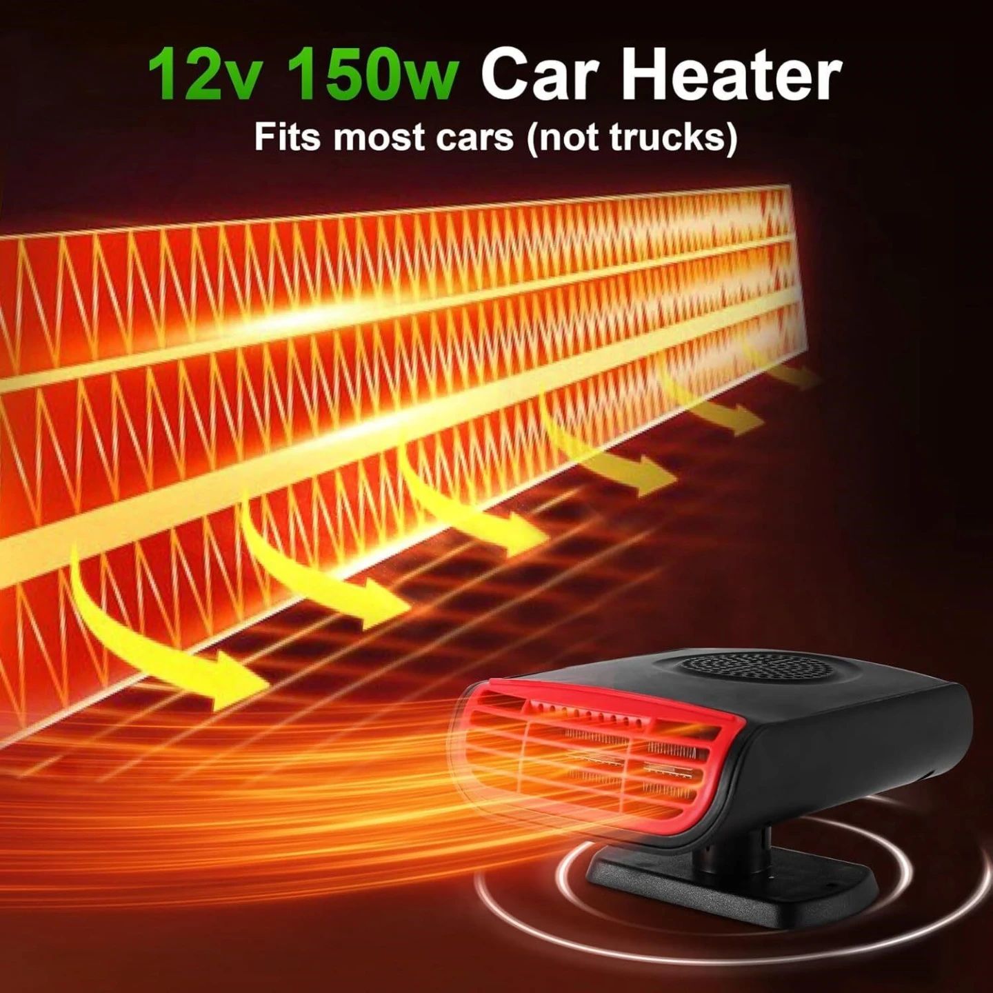 12V 150W Car Heater and Fan - photo 3