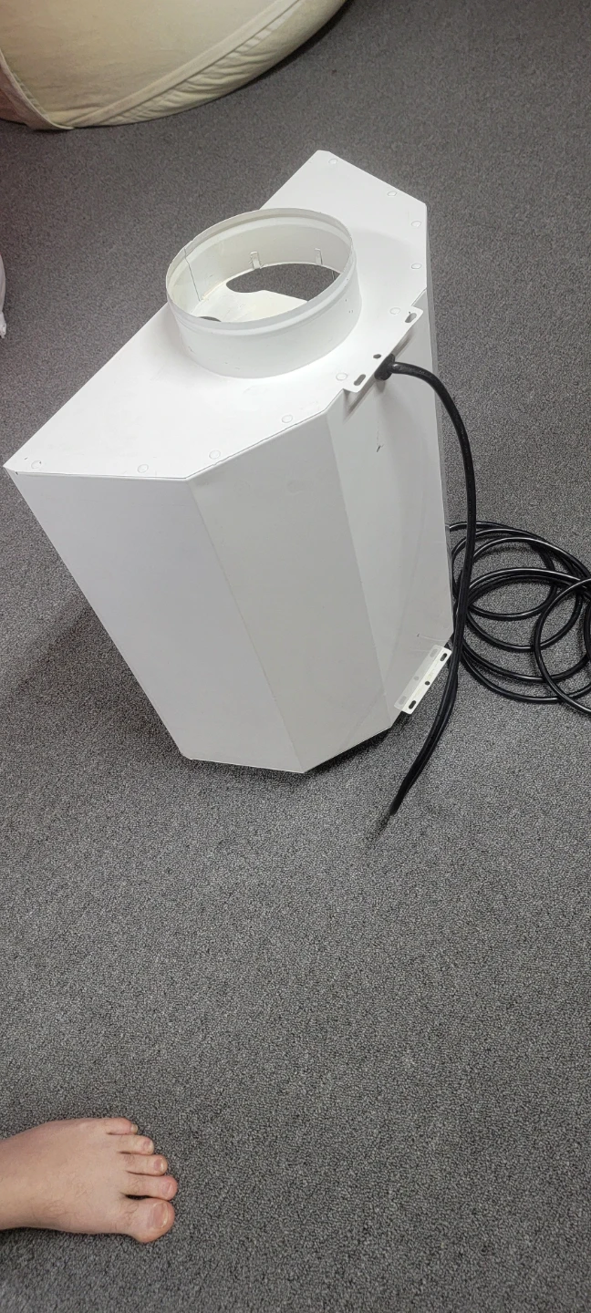 Air cooled grow light hood - photo 2