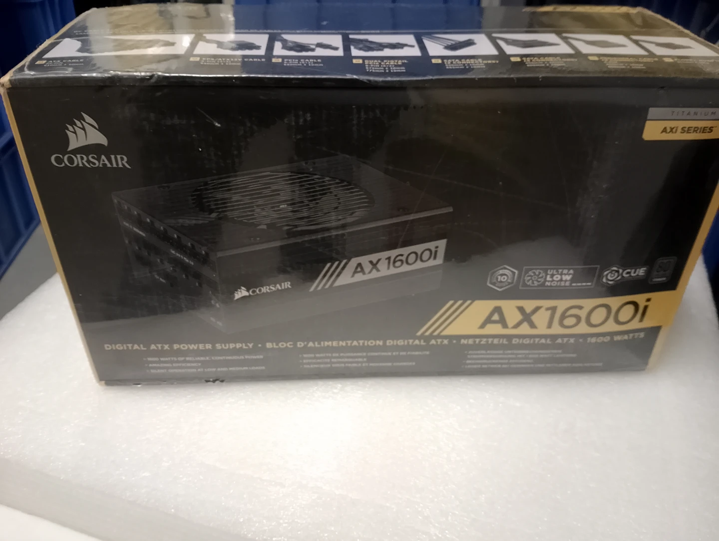 BNIB!!! Corsair AX1600i Digital ATX Power Supply - 1600 Watts - photo 4