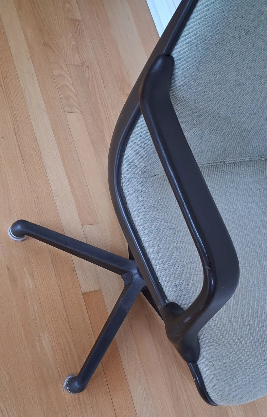 Office Swivel Chair - Light Grey Fabric - photo 5