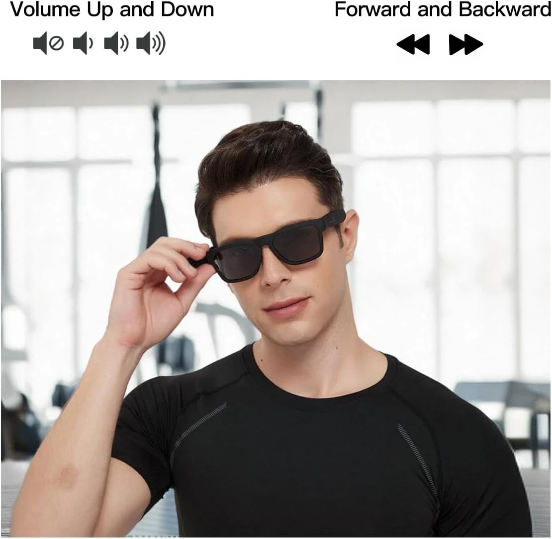 OhO Smart Glasses,Polarized Sunglasses with Bluetooth Speaker - photo 3