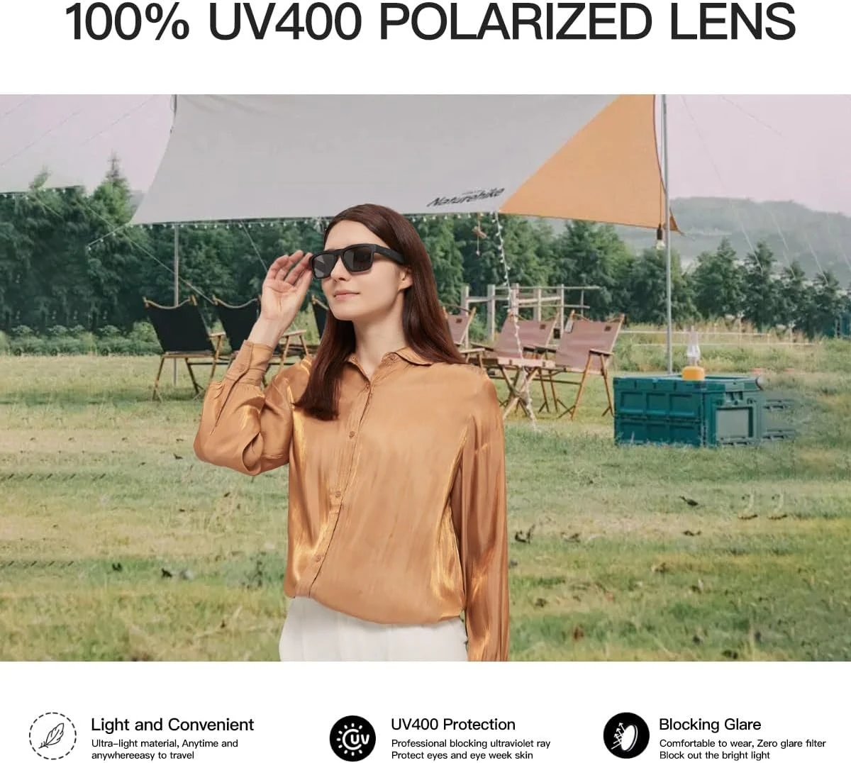 OhO Smart Glasses,Polarized Sunglasses with Bluetooth Speaker - photo 4